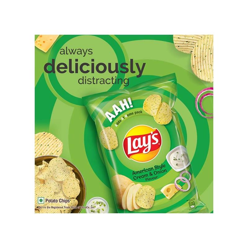 Lay's American Style Cream & Onion Potato Chips