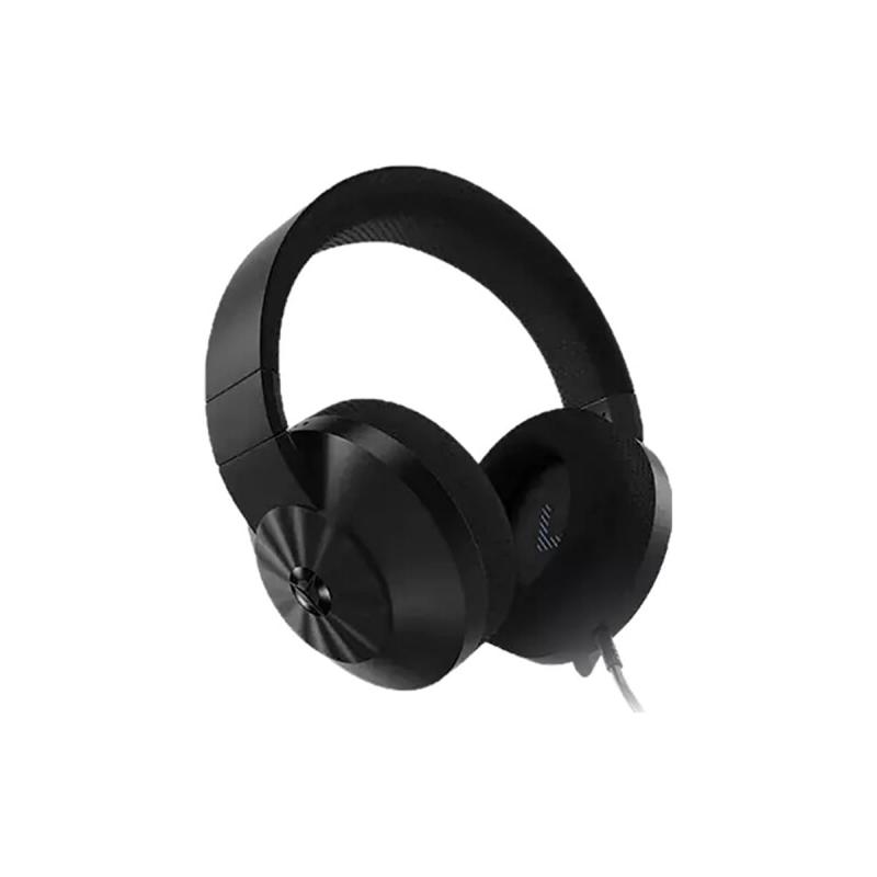Lenovo Legion H200 Wired On Ear Headphones with Mic Black