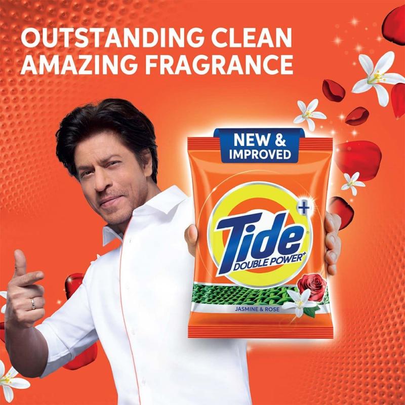 Tide Double Power Jasmine & Rose Detergent Powder